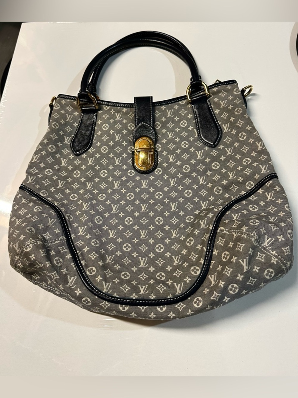 LOUIS VUITTON Monogram Denim Bag